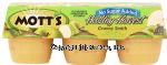 Mott's Healthy Harvest granny smith flavored applesauce with other natural flavors unsweetened, 6-3.9 oz cups Center Front Picture